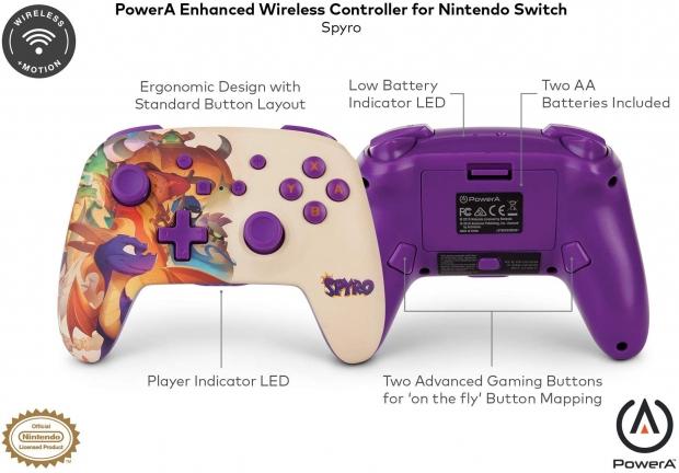 This Spyro Themed Nintendo Switch Pro Controller Is Dashing