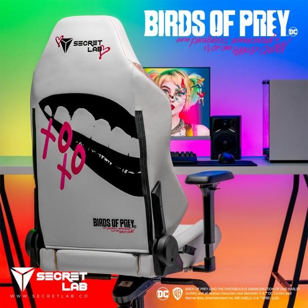 secretlab prend son envol avec sa nouvelle chaise de jeu à thème oiseaux de proie
