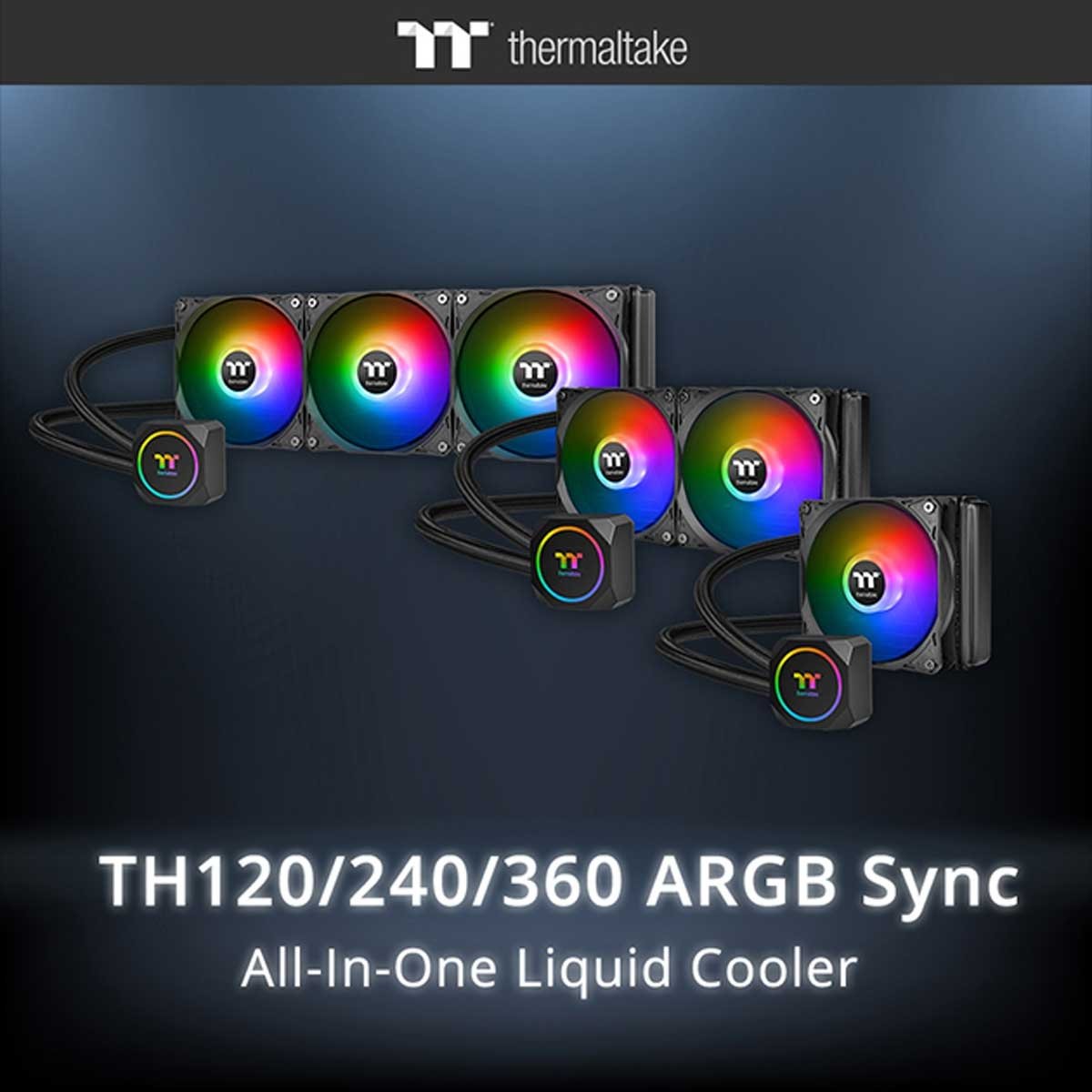 Thermaltake Unveils New All In One Liquid Coolers For Pc